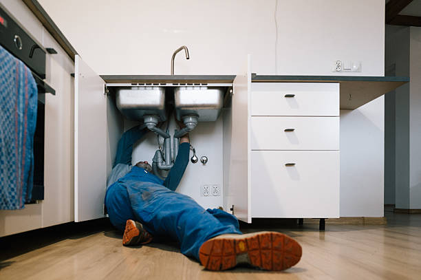 Professional Plumbing technician working in Flat Rock, NC